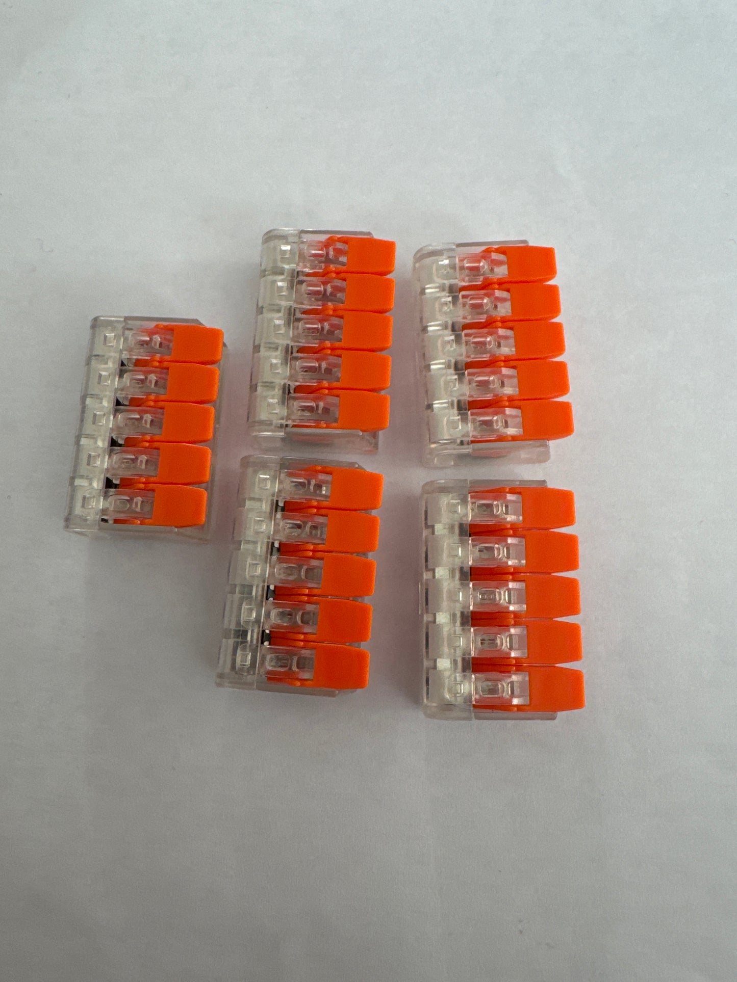5-Way Compact Lever Connector (Pack of 5)