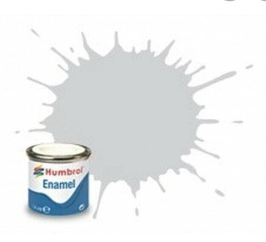 HUMBROL Paint Enamel - 11 Silver - Metallic 14ml E11MET