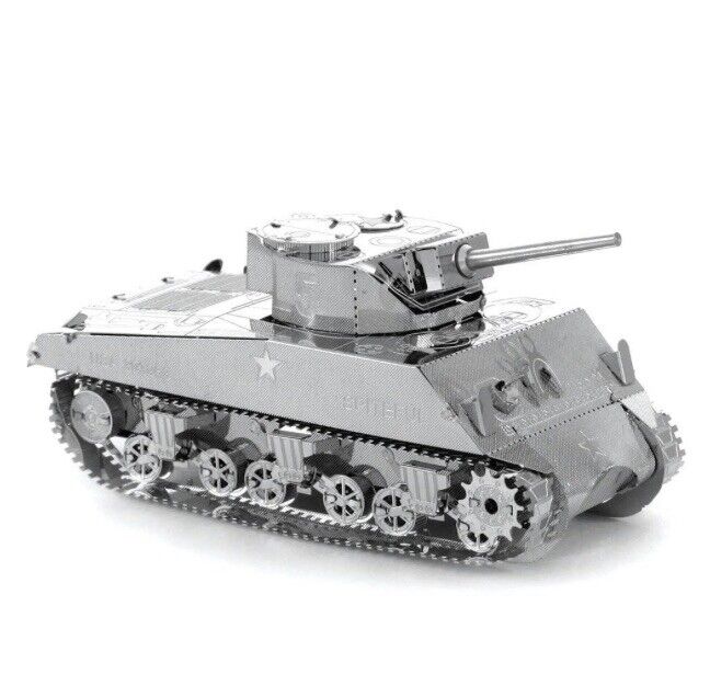 Metal Earth Steel Model Kit Sherman Tank