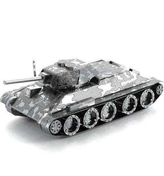 Metal Earth Steel Model Kit T-34 Tank
