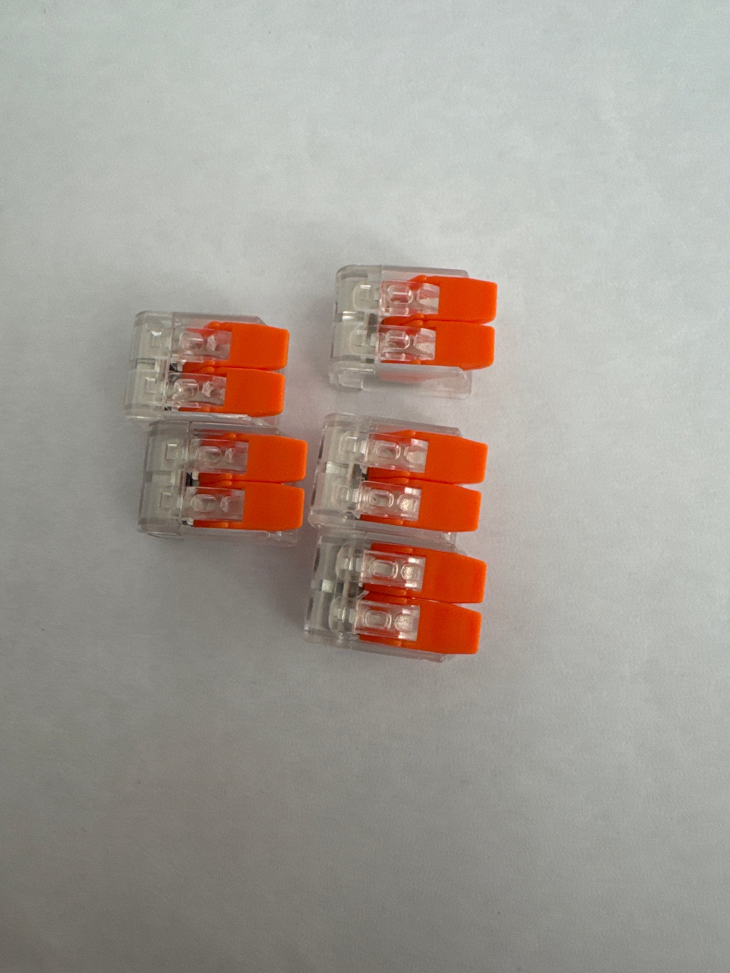 2-Way Compact Lever Connector (Pack of 5)