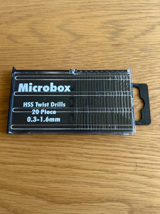 Mawson Models 20pc Drill Set 0.3-1.6mm (Copy)