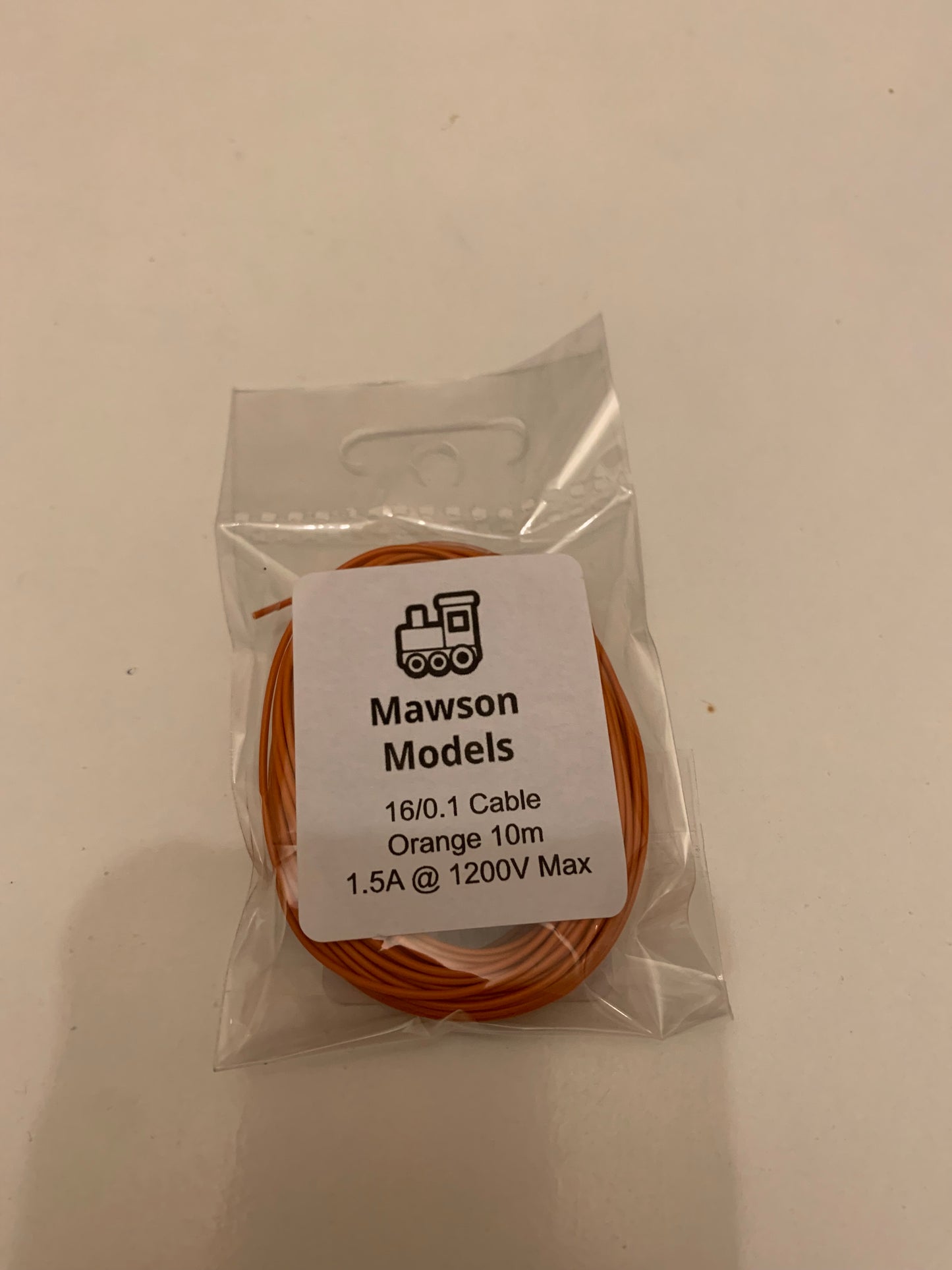 16/0.1 Cable/Wire Orange10m