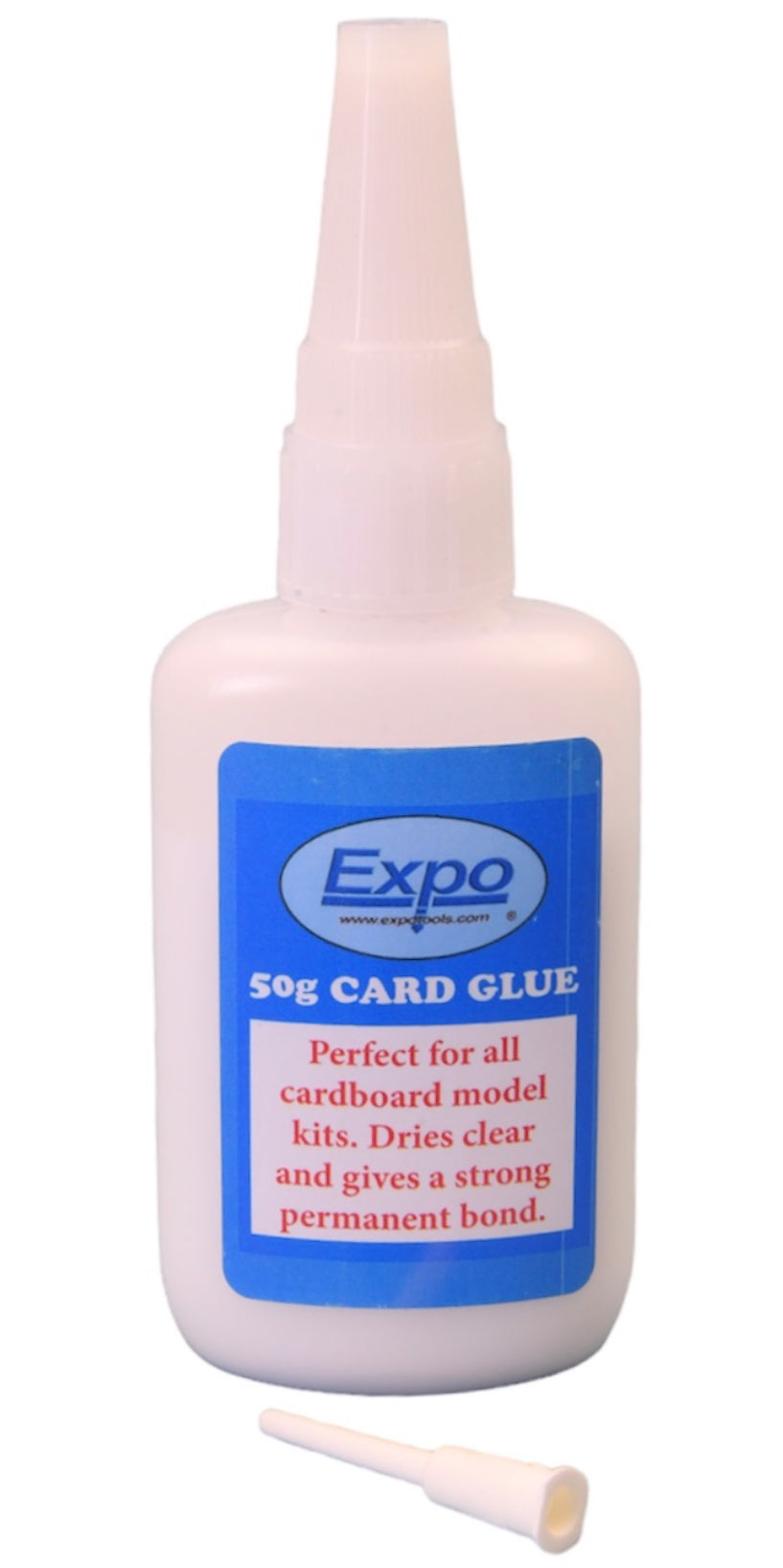 Expo 47010 Card Glue with Prevision Nozzle 50g