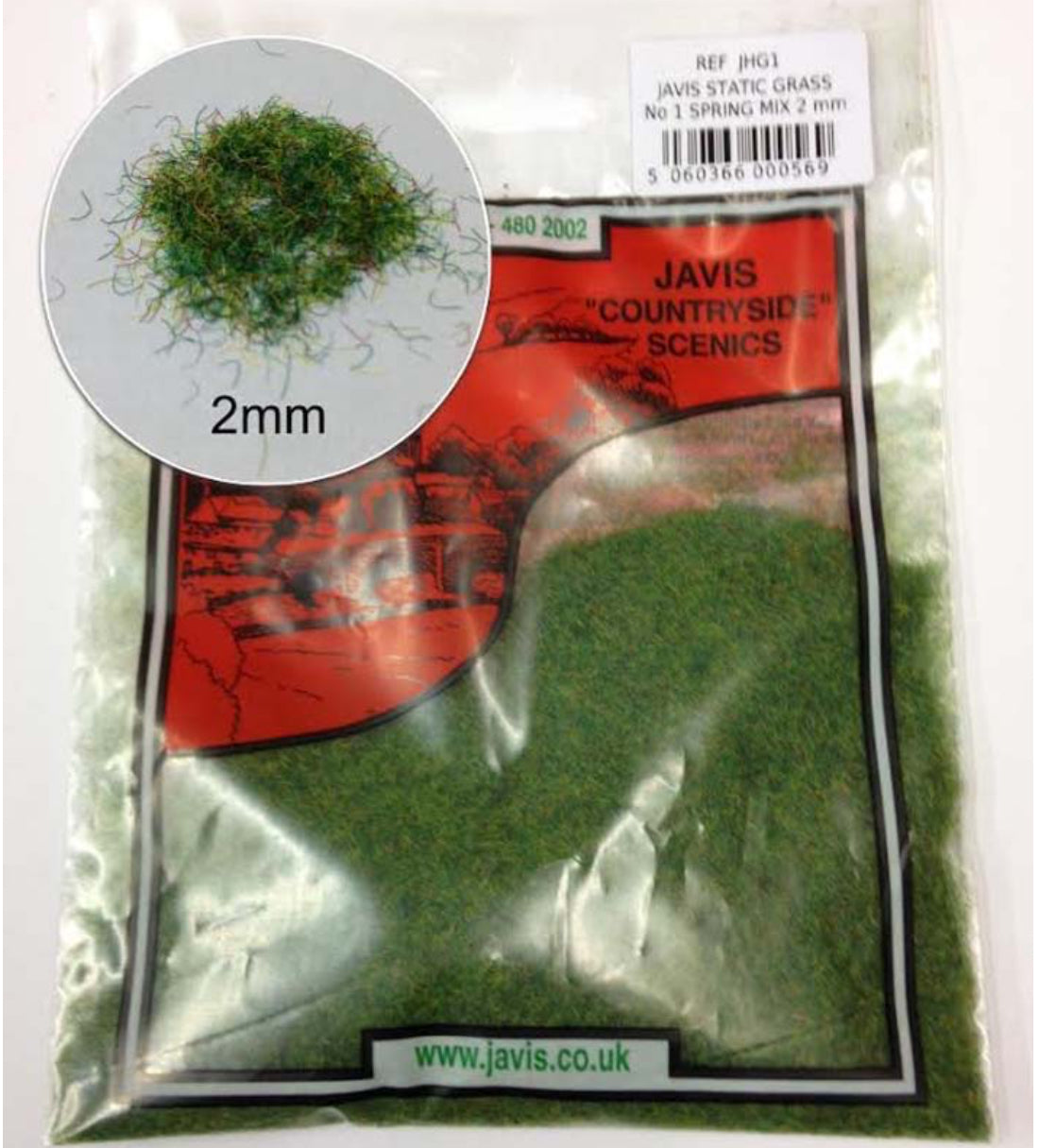 Javis Static Grass No1 Spring Mix 2mm JHG1