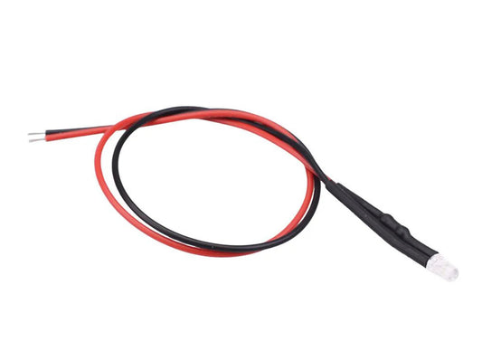 MAWSON MODELS Yellow Flashing 12V LED's 3mm (5 Pack)