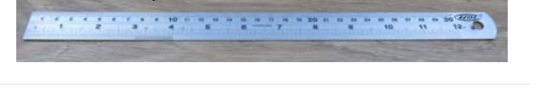 Expo 74011 12inch Stainless Steel Ruler – Mawson Models