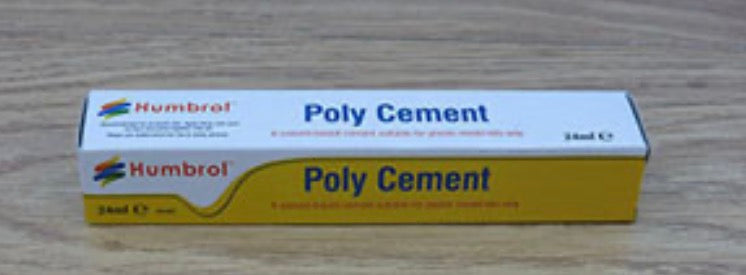 41031 AE4422 HUMBROL 24m POLY CEMENT