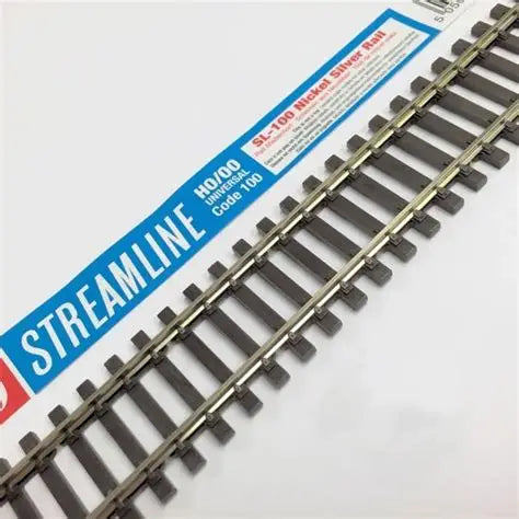 Peco SL-100 OO/HO Scale Code 100 Wooden Sleeper Type 36" Flex Track